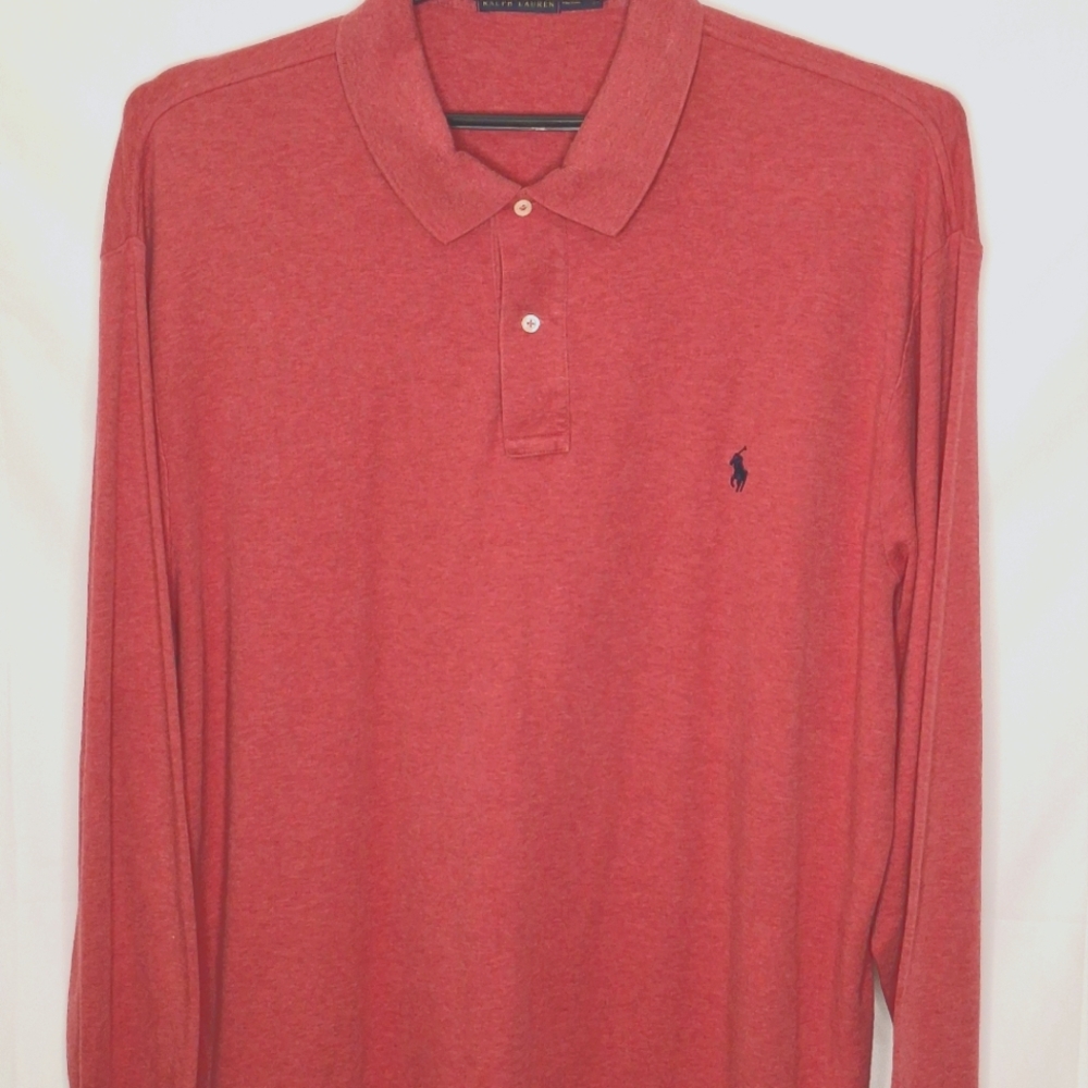 Polo Ralph Lauren LS Polo Shirt 3XLT